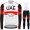 2021 UAE Emirates Pro Team Fietskleding Fietsshirt Lange Mouw+Lange Fietsbroek Bib 959