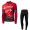 2021 Bahrain Victorious Pro Team Fietskleding Fietsshirt Lange Mouw+Lange Fietsbroek Bib 747