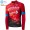 2021 Winter Fleece Bahrain Victorious Pro Team Fietsshirt Lange Mouw 750