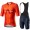 2021 INEOS Grenadier Pro Team Fietskleding Fietsshirt Korte Mouw+Korte Fietsbroeken Bib Orange 818
