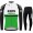 2021 kern pharma Pro Team Fietskleding Fietsshirt Lange Mouw+Lange Fietsbroek Bib 988