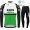 2021 Winter Fleece kern pharma Pro Team Fietskleding Fietsshirt Lange Mouw+Lange Fietsbroek Bib 995