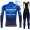 2021 Winter Fleece Deceuninck quick step Pro Team Fietskleding Fietsshirt Lange Mouw+Lange Fietsbroek Bib 1017