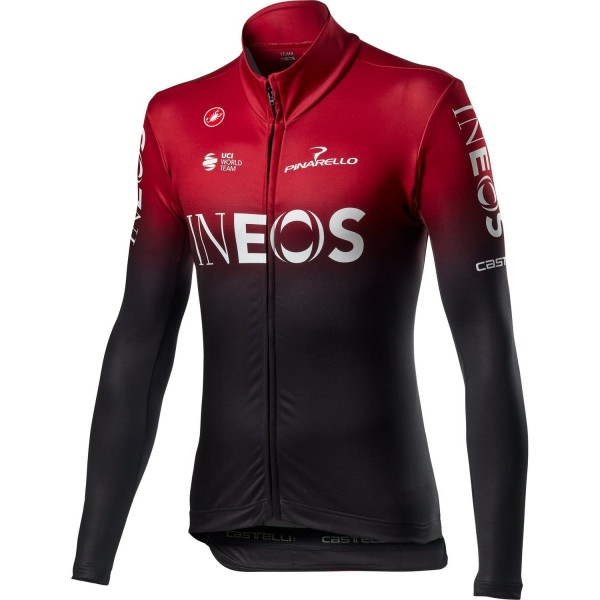 TEAM INEOS 2020 Wielershirts lange mouw Wintershirt CASTELLI Fietsen Profteams 2020021