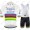 Deceuninck quick step 2021 UCI World Champion Wielerkleding Set Fietsshirts Korte Mouw+Korte Wielerbroek Bib 2021011