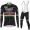 Deceuninck quick step 2021 UCI World Champion Wielerkleding Set Fietsshirts Lange Mouw+Lange Fietsrbroek Bib 2021025