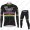 Deceuninck quick step 2021 UCI World Champion Wielerkleding Set Fietsshirts Lange Mouw+Lange Fietsrbroek Bib 2021030