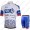 FDJ 2021 Wielerkleding Set Fietsshirts Korte Mouw+Korte Wielerbroek Bib 2021354