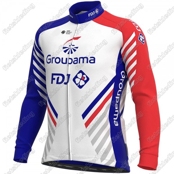 GROUPAMA FDJ 2021 Fietsshirt Lange Mouw 2021364