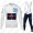 Team INEOS Grenadier Tour De France 2021 Mannen Wielerkleding Set Fietsshirts Lange Mouw+Lange Fietsrbroek Bib wit 2021146