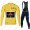 Team INEOS Grenadier Tour De France 2021 Mannen Wielerkleding Set Fietsshirts Lange Mouw+Lange Fietsrbroek Bib Yellow 2021155