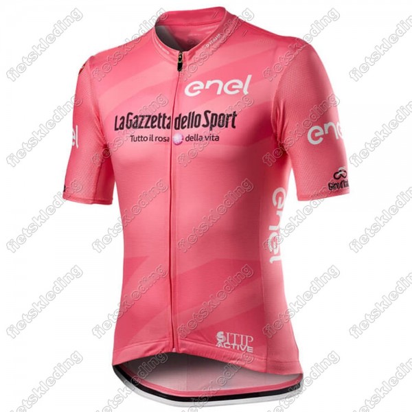 Giro D-italia 2021 Mannen Fietsshirt Korte Mouw pink 2021412
