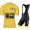 Jumbo Visma 2021 Tour De France Wielerkleding Set Fietsshirts Korte Mouw+Korte Wielerbroek Bib 2021277