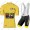 Jumbo Visma 2021 Tour De France Wielerkleding Set Fietsshirts Korte Mouw+Korte Wielerbroek Bib 2021278