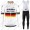 Jumbo Visma 2021 Germany Wielerkleding Set Fietsshirts Lange Mouw+Lange Fietsrbroek Bib 2021209