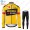 Winter Thermal Fleece Jumbo Visma 2021 Pro Team Fietsshirt Lange Mouw+Collant Cycliste 2021247