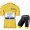 Deceuninck quick step 2021 Tour De France Fietskleding Set Wielershirt Korte Mouw+Korte Fietsbroeken 2021054