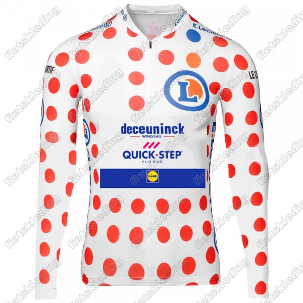 Deceuninck quick step 2021 Tour De France Fietsshirt Lange Mouw 2021077