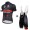 Achieve Mercedes 2015 Fietskleding Set Fietsshirt Korte Mouwen+Fietsbroek Bib Korte 2303