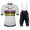 2019 Boels Dolmans World Champion Fietskleding Set Fietsshirt Korte Mouw+Korte fietsbroeken ROBN347