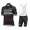 2019 Cannondale Fabrik Racing zwart Fietskleding Set Fietsshirt Korte Mouw+Korte fietsbroeken ILSF162