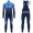 2019 De rosa Profteams blauw Thermo Wielerkleding Set Wielershirts lange mouw+fietsbroek lang met ZCYY303