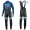 2019 Giant Race Day Dunkel blauw Thermo Wielerkleding Set Wielershirts lange mouw+fietsbroek lang met NXDI981