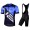 2019 Nalini Volata 20 zwart-blauw Fietskleding Set Fietsshirt Korte Mouw+Korte fietsbroeken BZAJ657