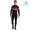 2019 Nalini Warm 20 zwart-rood Thermo Wielerkleding Set Wielershirts lange mouw+fietsbroek lang met OHFJ787