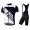 2019 Nalini Volata 20 zwart-wit Fietskleding Set Fietsshirt Korte Mouw+Korte fietsbroeken PZSX545