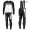2019 Scott RC zwart-wit Thermo Wielerkleding Set Wielershirts lange mouw+fietsbroek lang met QWDL720