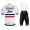 2019 Trek-Segafredo France Champion Fietskleding Set Fietsshirt Korte Mouw+Korte fietsbroeken OKNA202