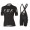 2017 Team FOX Dames zwart wit FIetskleding Set Wielershirt Korte Mouw+Korte Fietsbroeken Bib 360SFYTD 2017082232