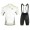 Giordana 2017 Team Sahara wit-Vert FIetskleding Set Wielershirt Korte Mouw+Korte Fietsbroeken Bib 293YMMIE 2017082250