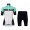 Dames Santini Queen Of The Mountains 2017 Groen FIetskleding Set Wielershirt Korte Mouw+Korte Fietsbroeken Bib 314UZMYP 2017082367