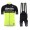 Santini Profteams 2017 Beat 30 geel FIetskleding Set Wielershirt Korte Mouw+Korte Fietsbroeken Bib 352FHTNJ 2017082327