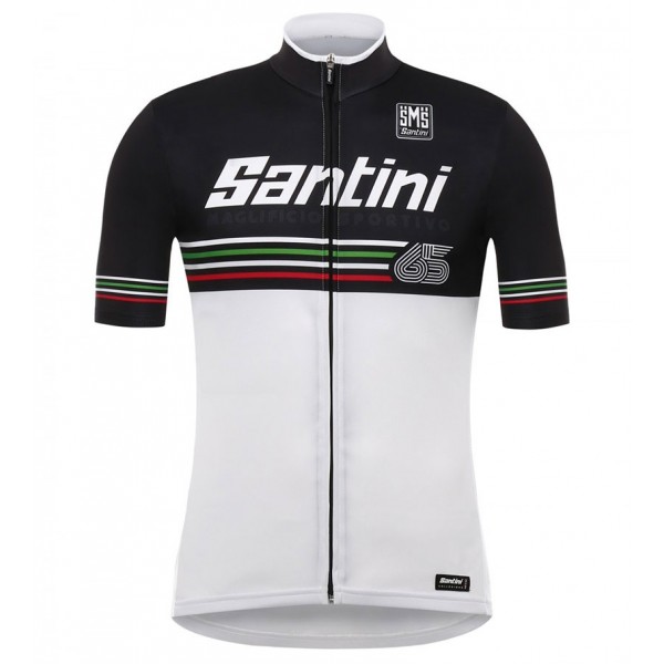 Santini Profteams 2017 Beat 30 wit Fietsshirt Korte Mouw 894MESDU 2017082333