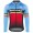 2017 Ridley Rincon blauw-rood Fietsshirt lange mouw 2549