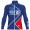 2017 Pro Team FDJ blauw Fietsshirt lange mouw 2466
