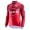 2017 Katusha Alpecin rood Fietsshirt lange mouw 2481