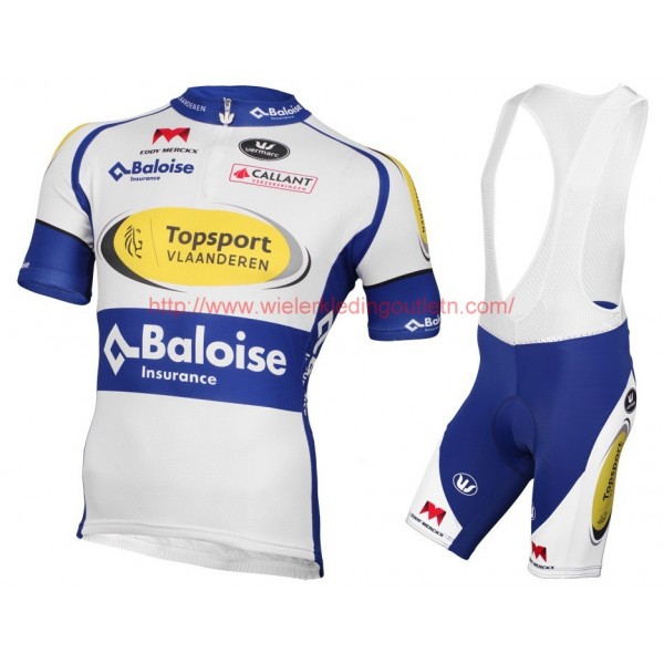 2016 TopSport Vlaanderen-Balois Fietskleding Fietsshirt Korte+Korte Fietsbroeken Bib 201717180