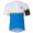 2016 Odlo Kamikaze wit Blauw Fietsshirt Korte Mouw 201717143