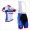 CERVELO Team 2016 wit Blauw Fietskleding Fietsshirt Korte+Korte Fietsbroeken Bib 201717065