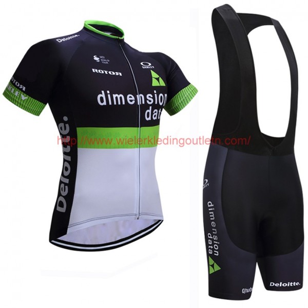 2017 DIMENSION DATA Fietskleding Fietsshirt Korte+Korte Fietsbroeken Bib 201717432