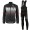 2017 Scott Rc wit-zwart Fietskleding Fietsshirt lange mouw+Lange fietsbroeken Bib 201717589