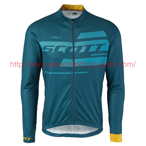 2017 Scott Rc blauw Fietsshirt lange mouw 201717591