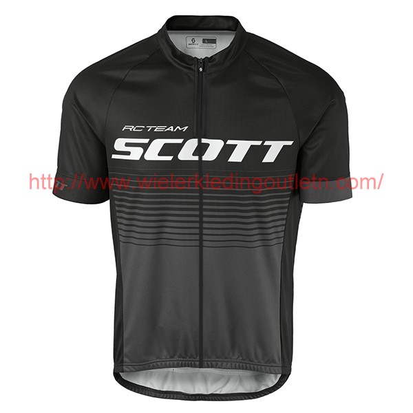 2017 Scott Rc zwart grijs Fietsshirt Korte Mouw Goedkoop 201717601