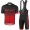 2017 Scott Rc zwart rood Fietskleding Fietsshirt Korte+Korte Fietsbroeken Bib 201717614