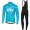 Sky Pro 2017 blauw Fietskleding Fietsshirt lange mouw+Lange fietsbroeken Bib 201717638