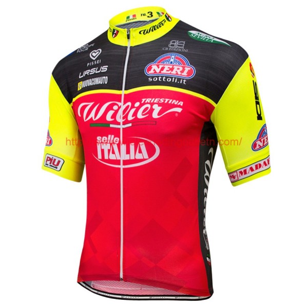 WILIER SELLE ITALIA 2017 Fietsshirt Korte Mouw 201717693